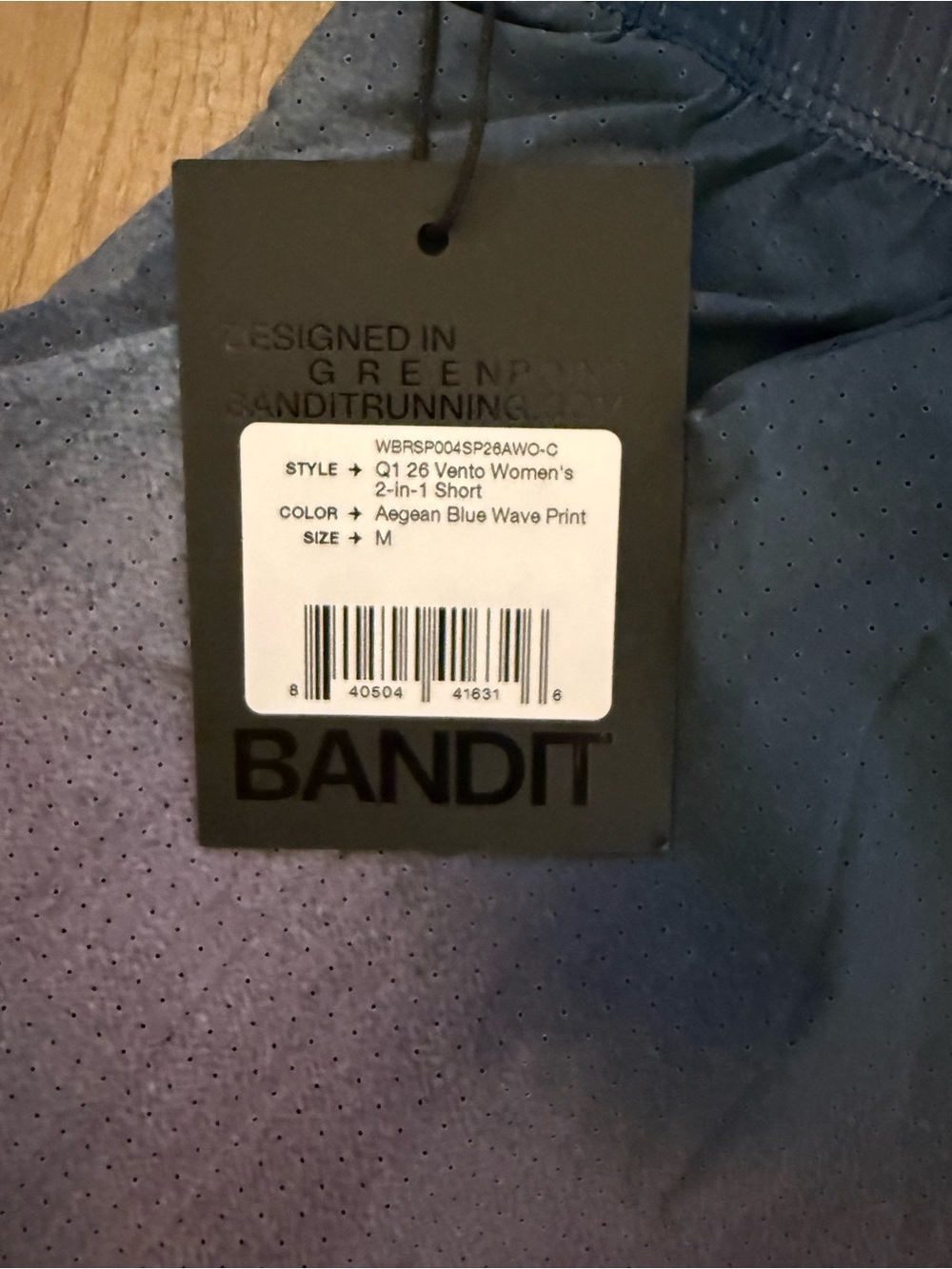 Bandit running vento 2 in 1 shorts - Picture 3 of 3